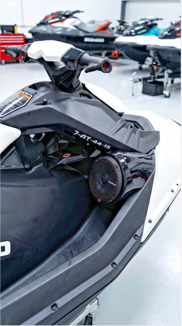 Sea Doo SPARK Speaker Enclosures / pods Audio Systems 6.5"
