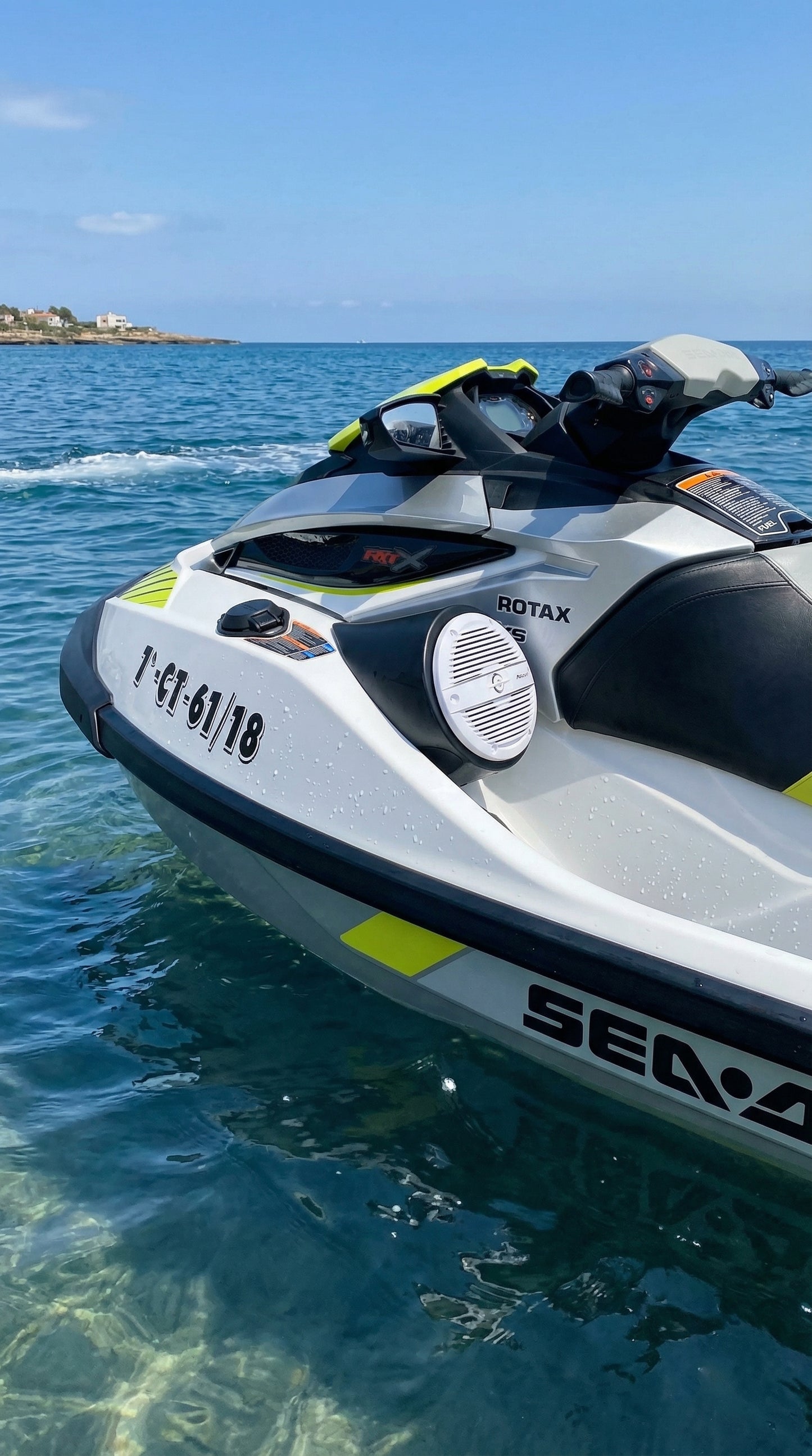 Sea Doo RXT GTX 2012-2019 Speaker Enclosures / pods Audio Systems 6.5"